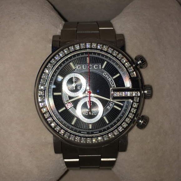 Authentic Unisex Gucci Diamond Watch YA101324 - Picture 4 of 4